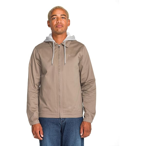 Amazon.com: Volcom Men's Palm Drive Faux Sherpa Lined Jacket